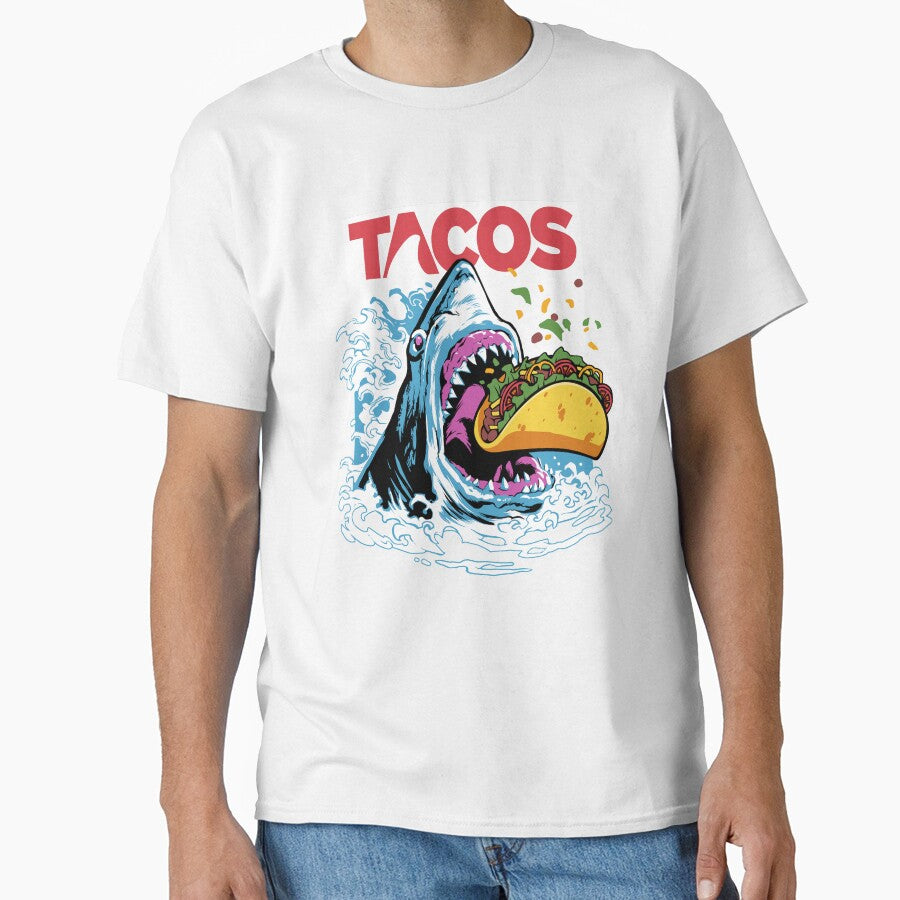 Taco Shark | Taco Tuesday Cinco De Mayo Foodie Gift by EndeConcept
