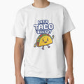 Let's Taco 'Bout It - Cute Pixel Art Food Pun by artistastshirt