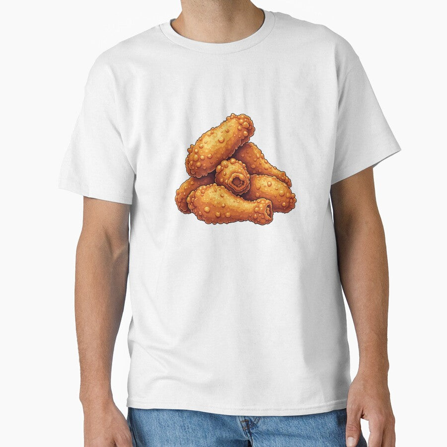 Vintage Fried Chicken Wings Retro Food Lover by SOUFIANE1991