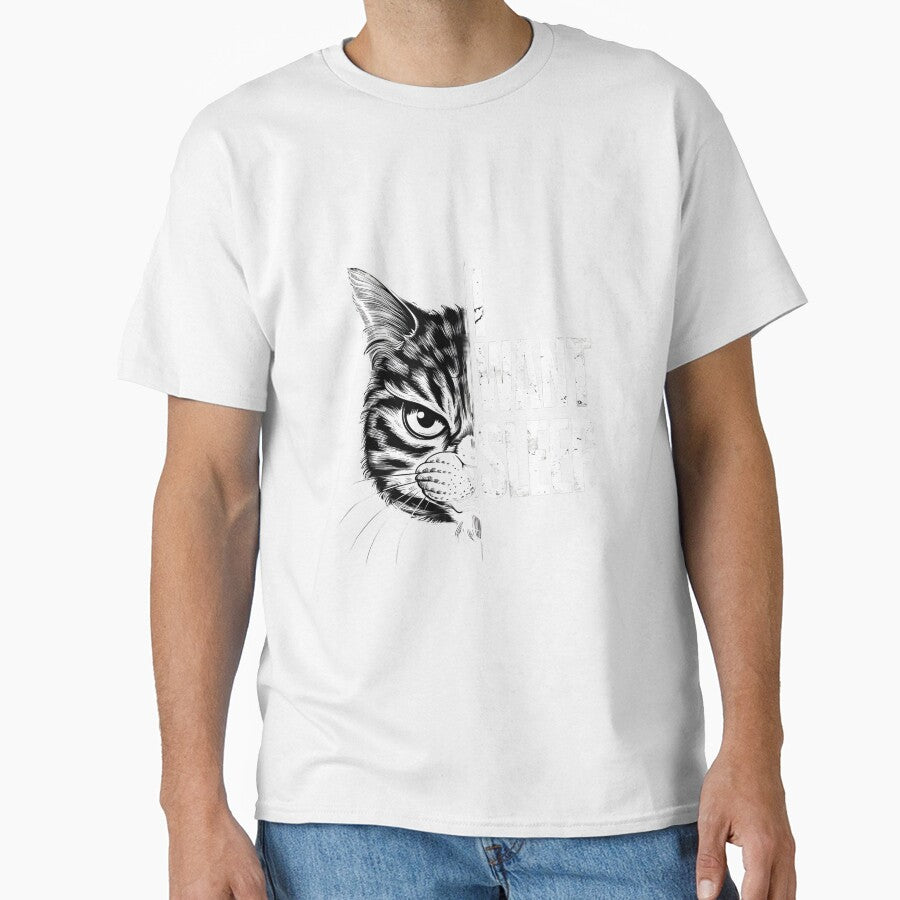 I Want Sleep Cat Funny Art by SHADOWNB69