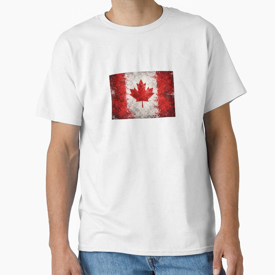 Canada Football World Cup Flag | Grunge Canadian Soccer Art by tangramrachel