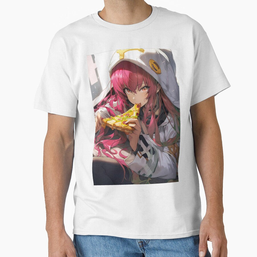 Pizza Anime Girl by Faissal Thomass