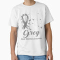 In October We Wear Grey Ribbon Sleep Disorders Awareness by largellie