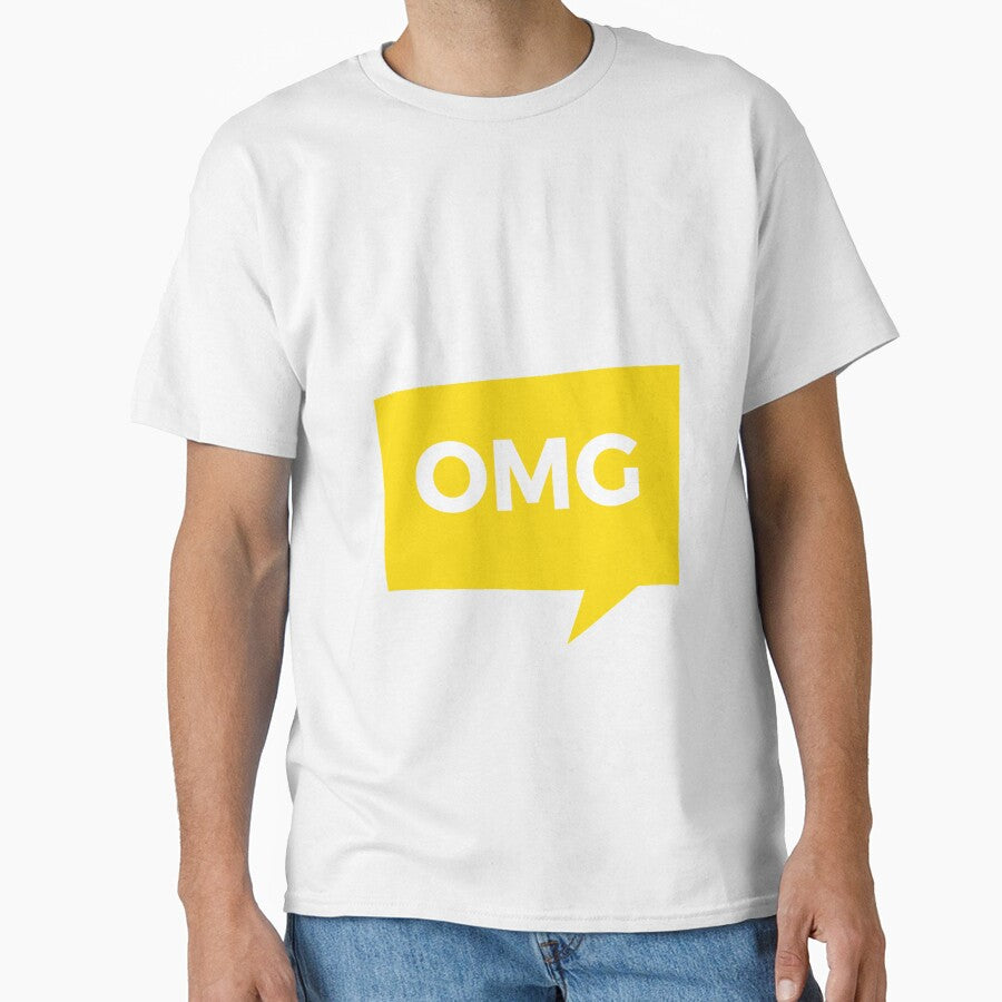 OMG OH My GOD Yellow  Novelty Design by popotamfriends