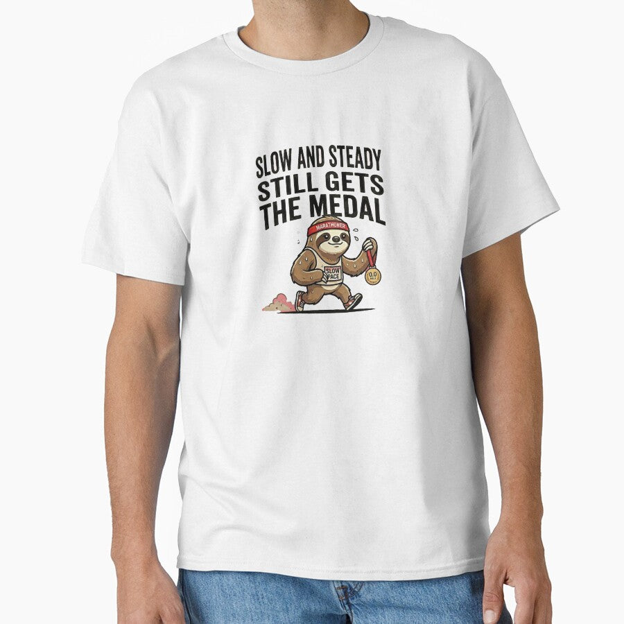 Sloth Marathon Runner by BulldogStudio