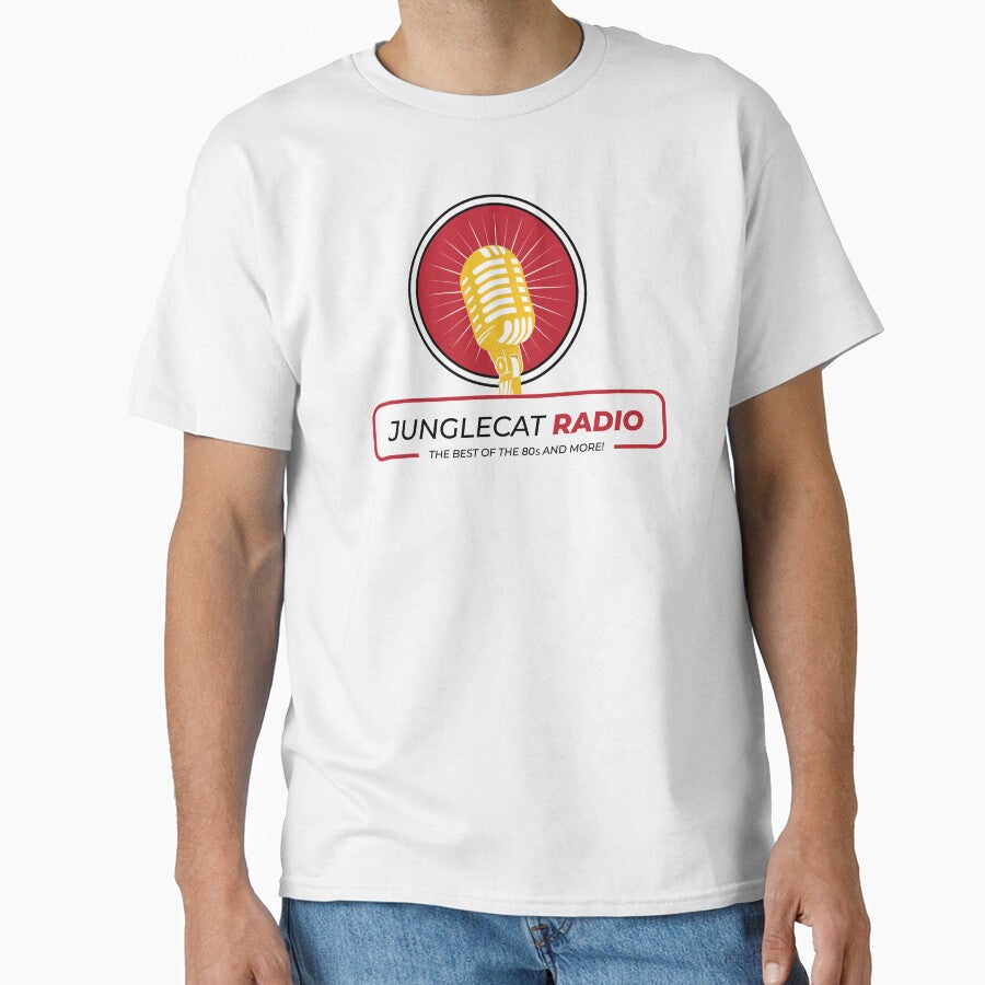 JungleCat Radio Red Logo Tees by JungleCatRadio