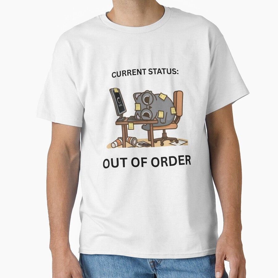 Current Status Out of Order Office Humor by jyotsanafinds
