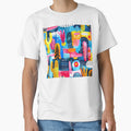 Pop Art-Inspired Colorful Vibrant Abstract Designs Pattern by DEC02