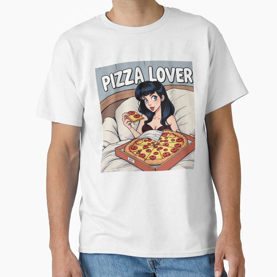 Pizza Lover Funny Pop Art by SaucyFoodTruck