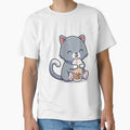 Cat Boba Tea Funny Kitten Feline by reyeskhan79
