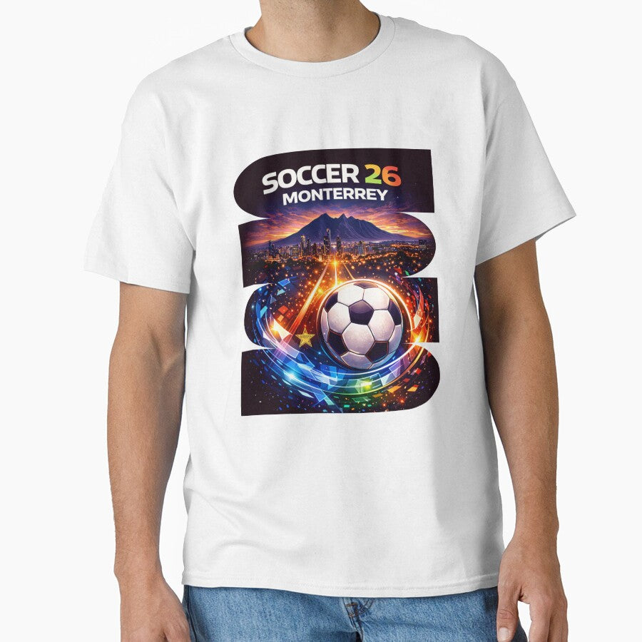 Monterrey Soccer 2026 Shirt, Soccer 26 Monterrey Fan Tee, Monterrey Mexico Football Graphic by MK-Charlie
