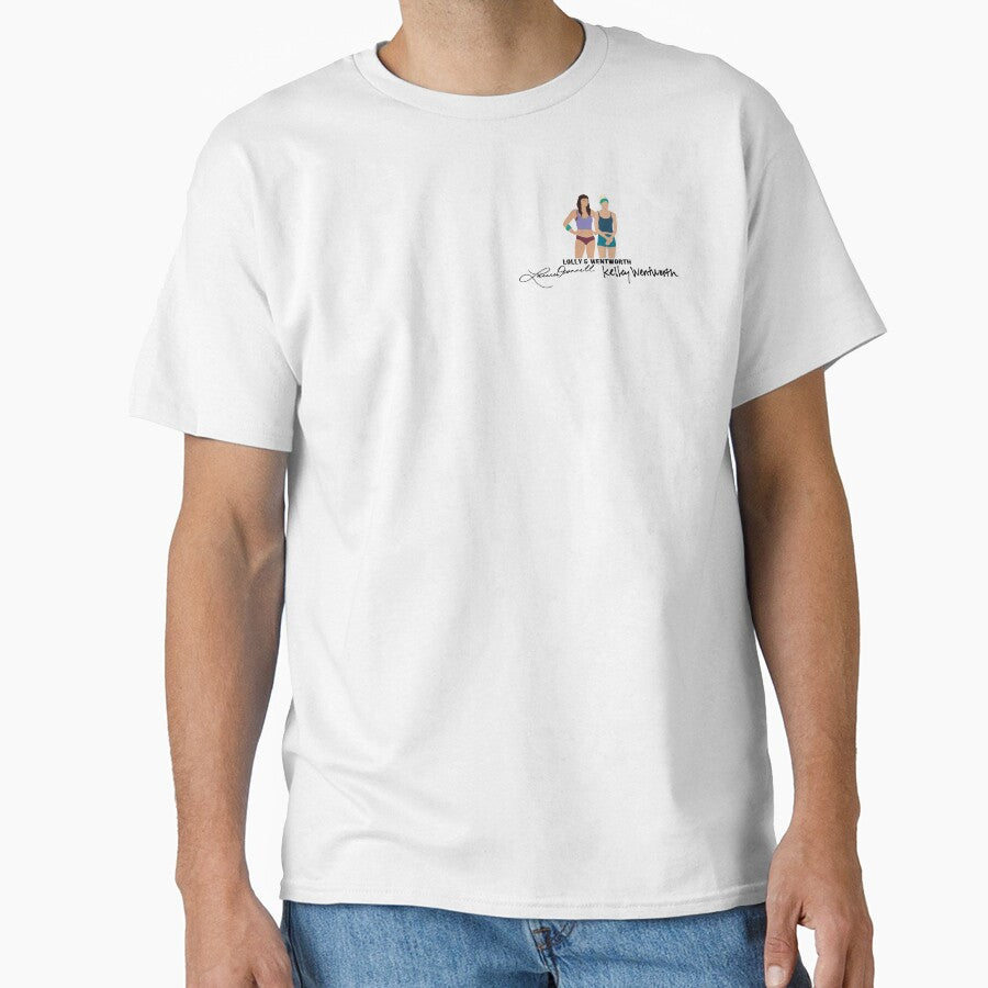 Lolly & Wentworth Graphic 2 Signature Crew neck (white lettering) by katietedesco