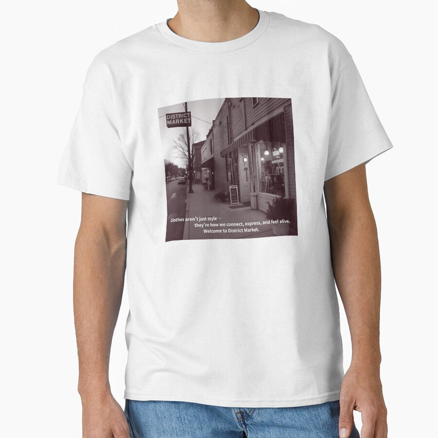 Minimal Graphic T-Shirt Design | Modern Streetwear & Timeless Fashion Style by districtmarket