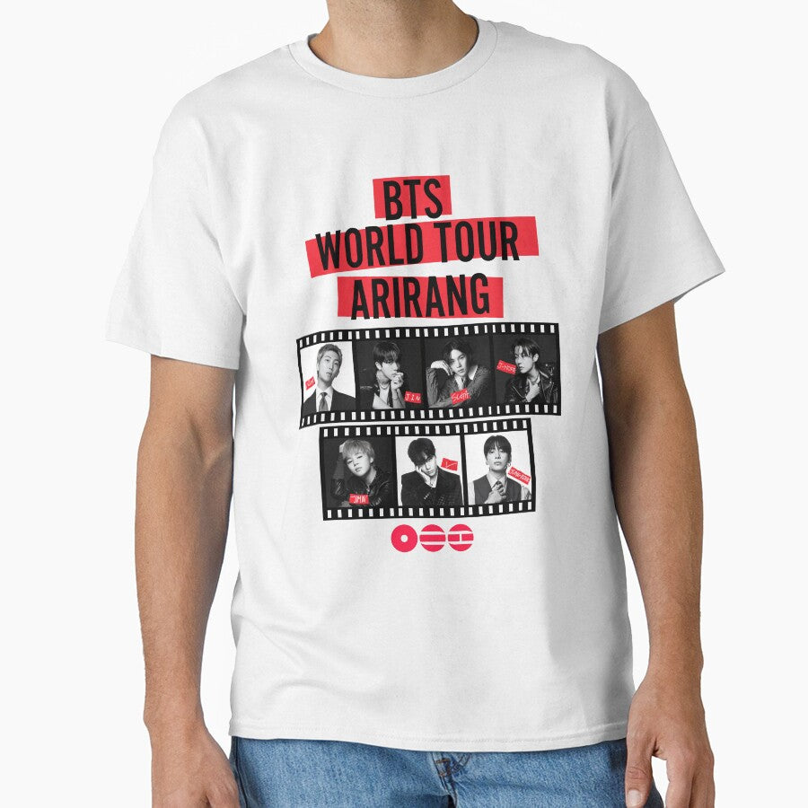 BTS ARIRANG WORLD TOUR BLACK AND WHITE by Via Blu