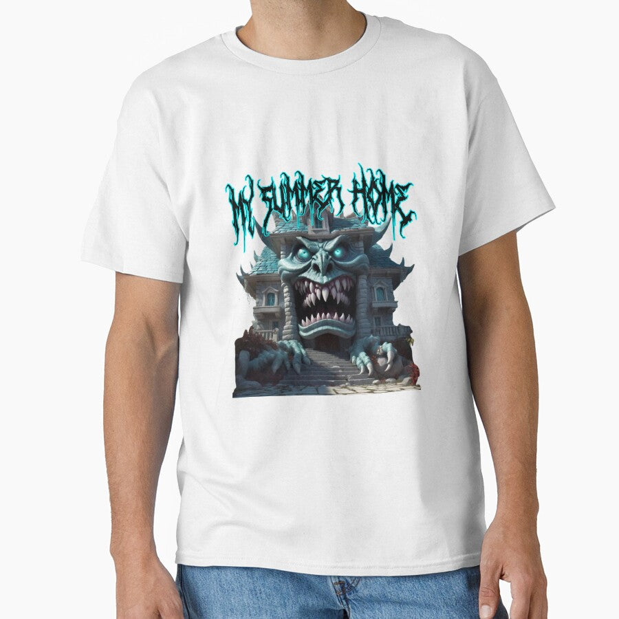 Creepy Scary Funny Monster House "My Summer Home" by EmeraldCauldren