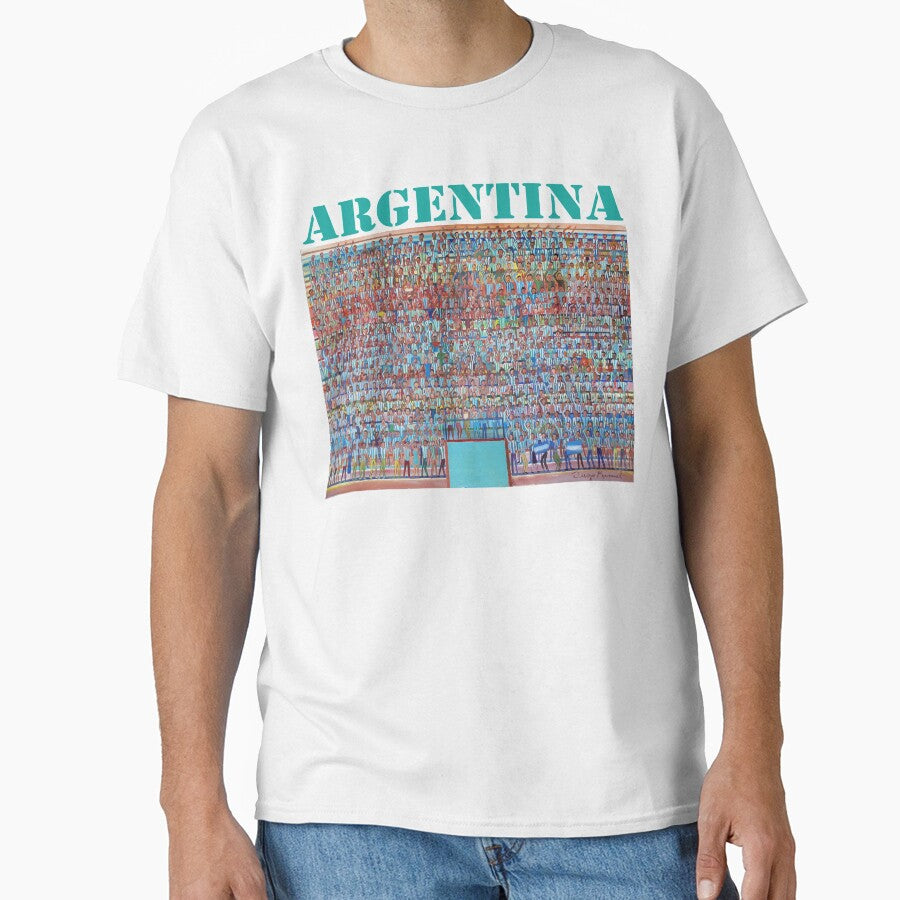 Argentina Football Tribune by Diego Manuel Rodriguez