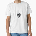 Minimal Black Skull Illustration by RED-MOUSE