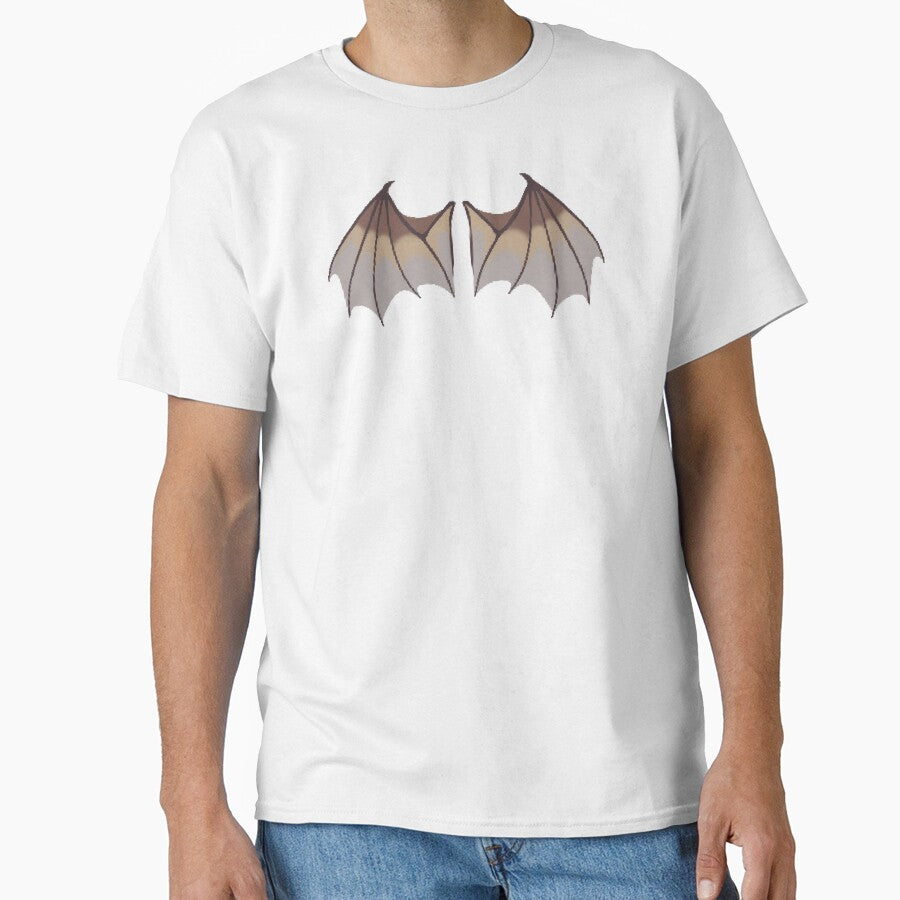 Amber Pixel Dragon Wings by CastielsWalmart