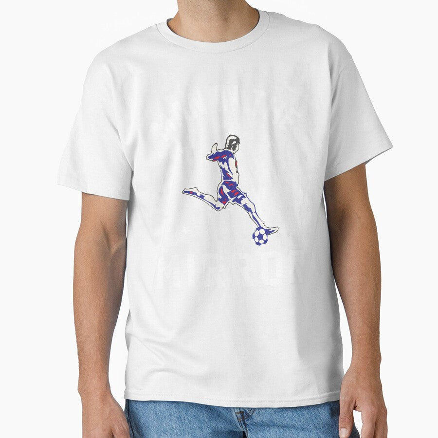 MAN IN THE MIRROR CHRISTIAN SOCCER T-SHIRT by bigerdan
