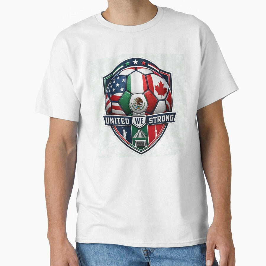 National Flag Fusion Football - World Cup 2026 Unity Ball Tee by Ahmed Nedji