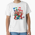 Fiesta Tricolor Soccer Fans Graffiti Streetwear by M.Store
