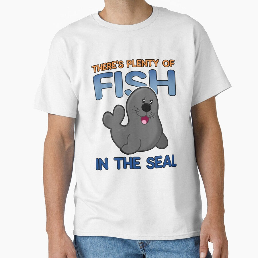 Plenty of Fish In The Seal Animals Pun Sea Ocean Marine Biologist Funny by sillyquestions