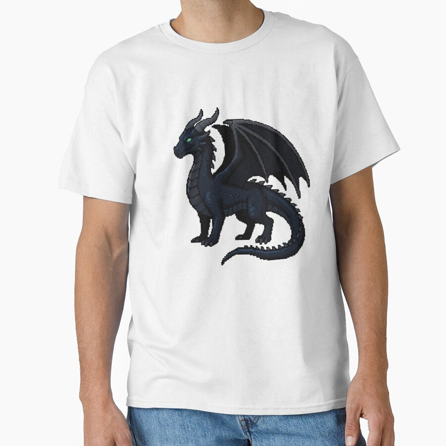 Night Watchman: Pixel Art Dragon by Aerianwind