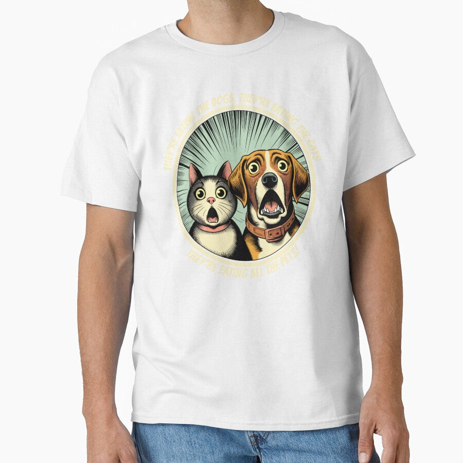 They're Eating The Dogs, Donald Trump Quote, Election 2024 by Roger-C