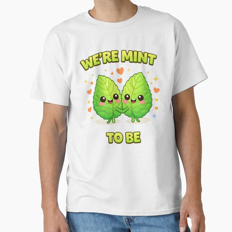 We're Mint To Be Cute Food Pun by Papier Atelier Art