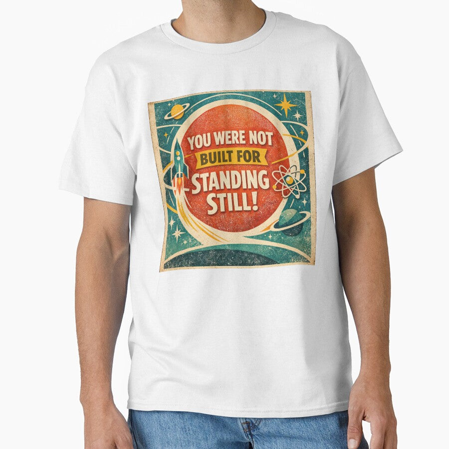 Cosmic Momentum – Retro Rocket Drive by ForeverPrintsOK