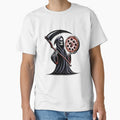 Funny Skull Reaper Pizza Lover, Halloween by Logiamerch