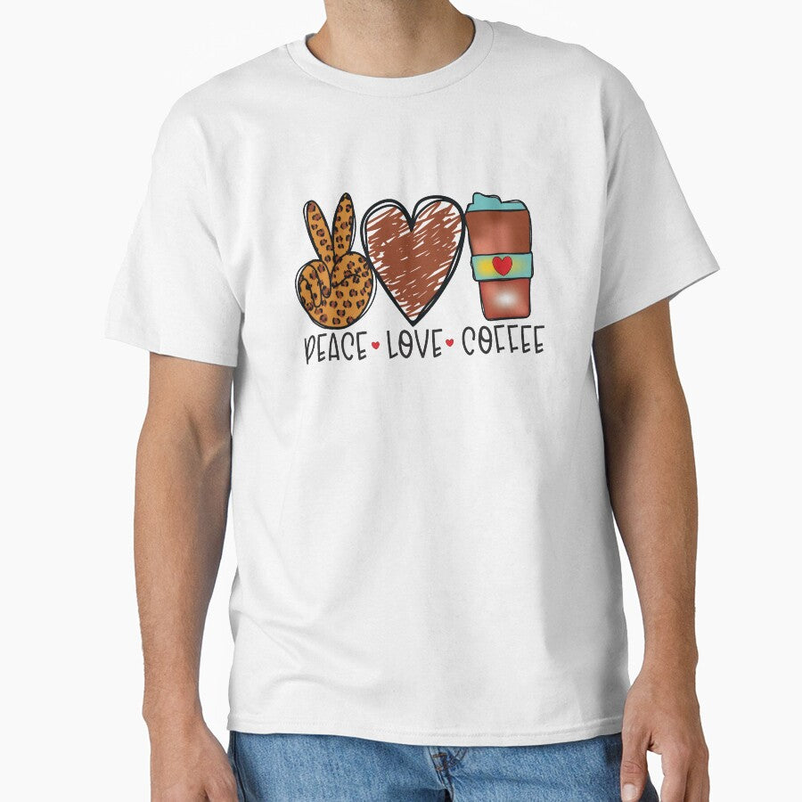 Peace Love Coffee | Coffee Fan by simplife-art
