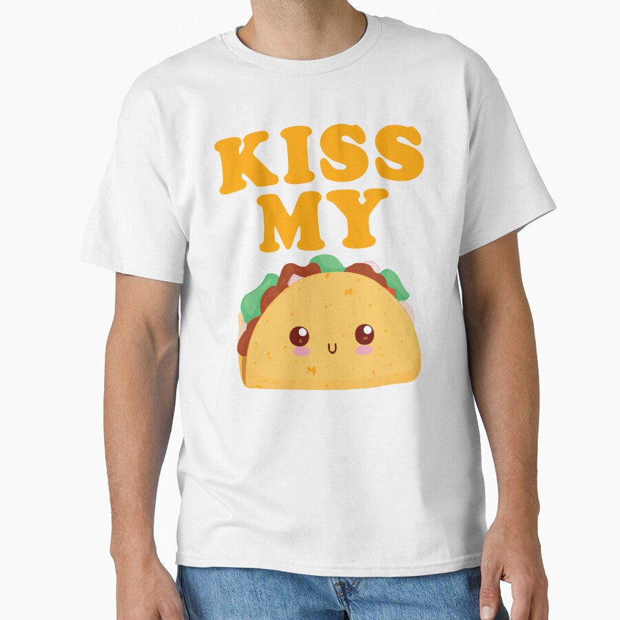 Kiss My Taco Taco Tuesday Funny by narekmug