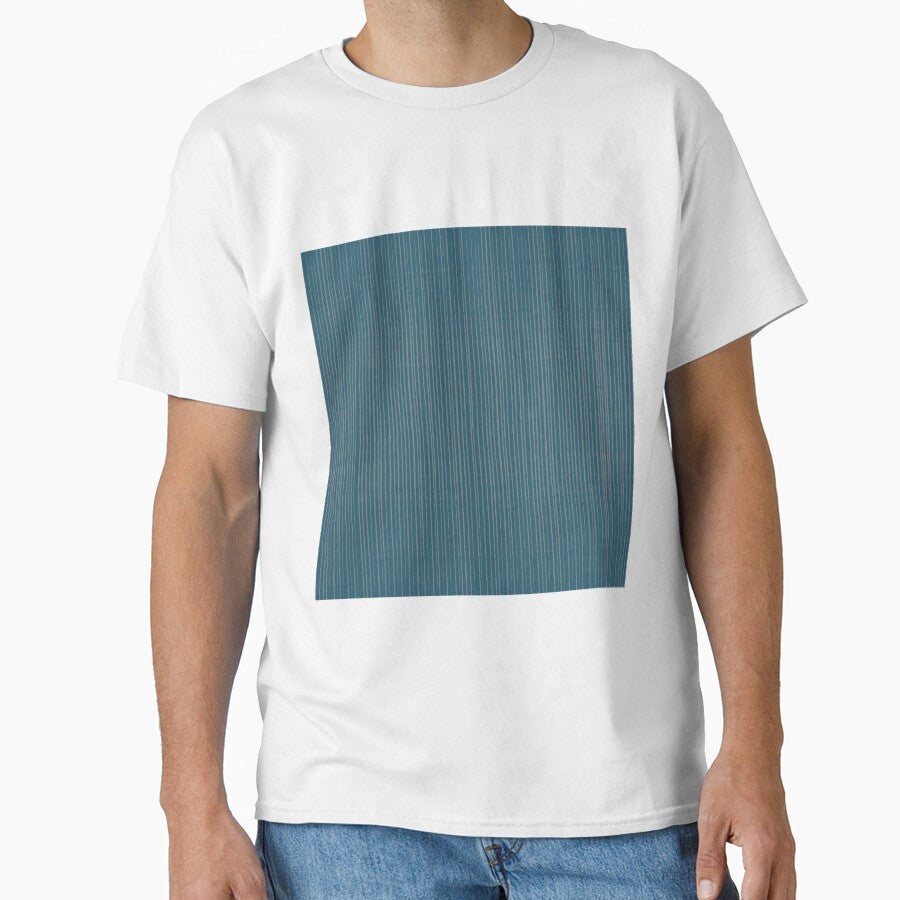 Xmas Dark Blue Color_ Dark Teal Green Blue (Straight Lines) by mimihuang creations