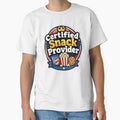 Certified Snack Provider Dad Shirt by SVARCreations
