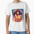 Retro Beautiful Girl colorful by jimcaza