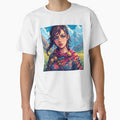Retro Beautiful Girl Blue Eyes by jimcaza