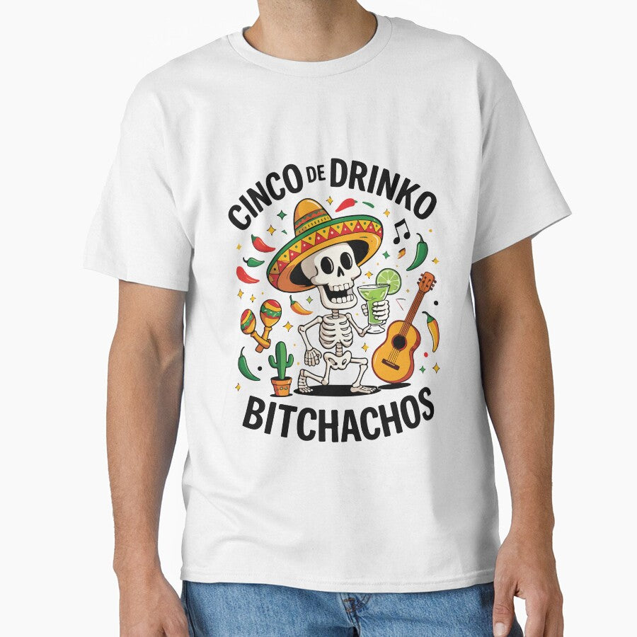 Cinco De Drinko Funny Cinco De Mayo Party Humor Fiesta by kiralynstration