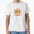 Wonder Bread Funny Food Pun (Dark BG) by punnybone