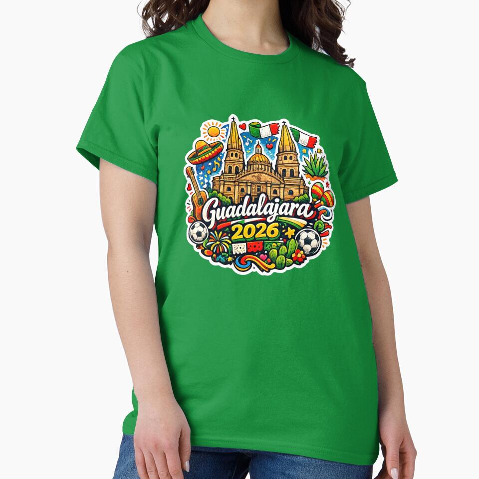 Guadalajara 2026 Cathedral Soccer by Modefissi