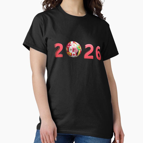 2026 World Cup Global Soccer Year by Khadigadesings