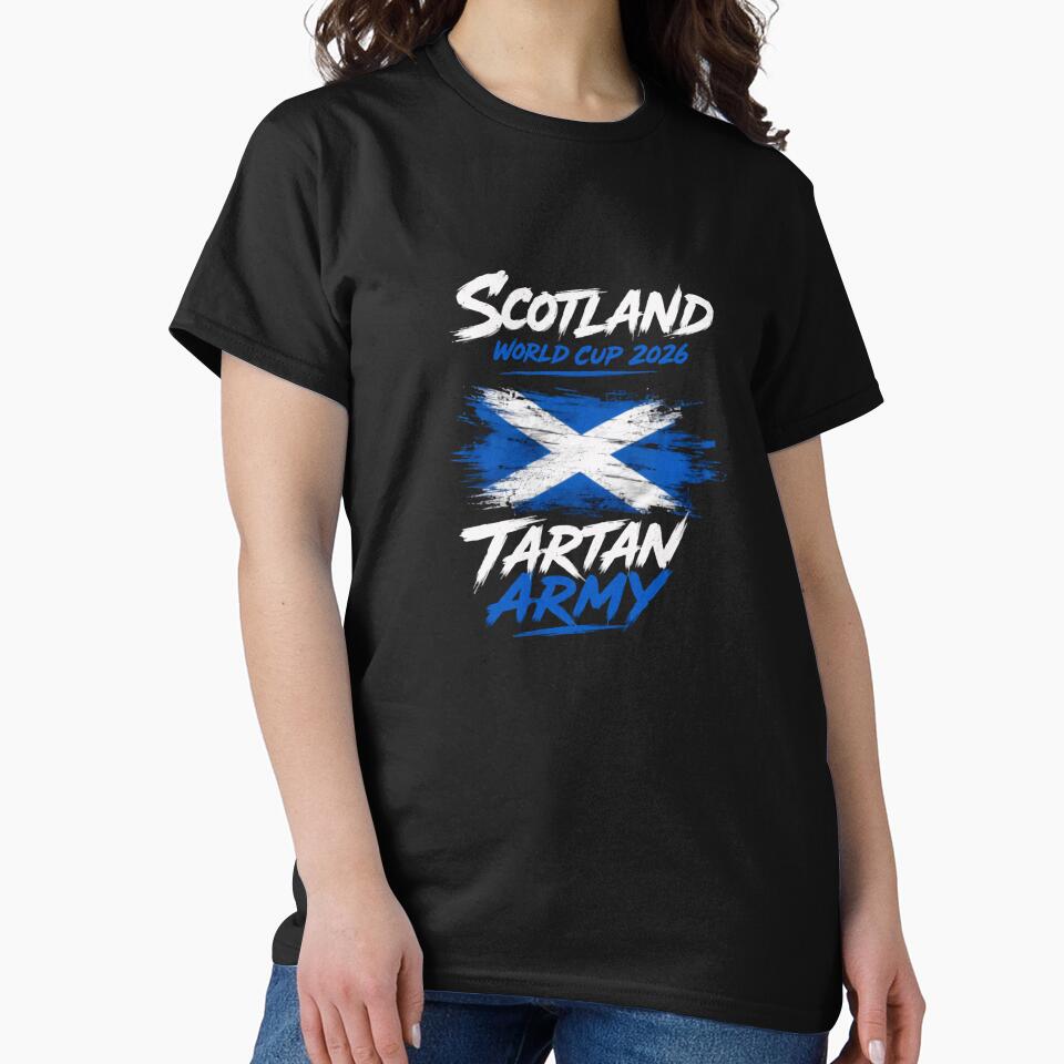 Scotland World Cup 2026 Tartan Army Football Supporter by RetroMini2026