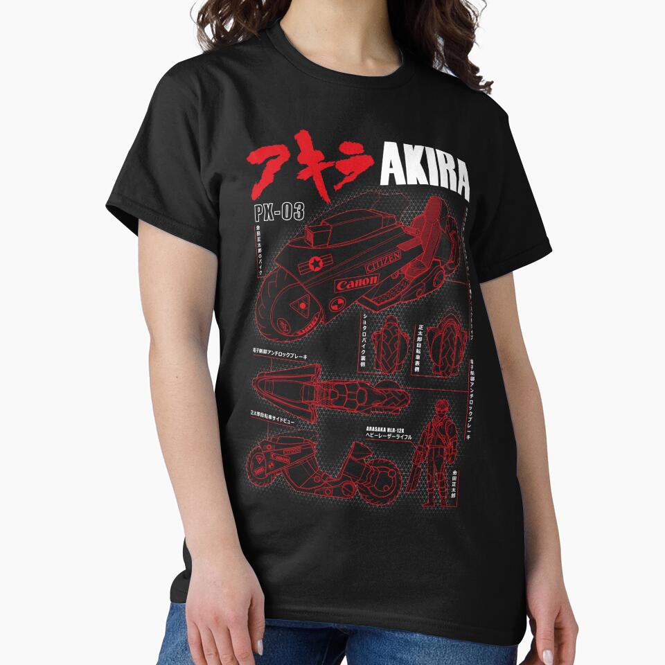 AKIRA - Kaneda bike blueprint by Korey