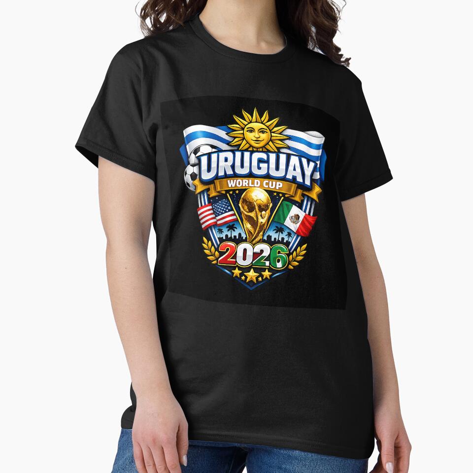 Uruguay Football Pride 2026 Sky Blue Supporter Design by ganknapp6