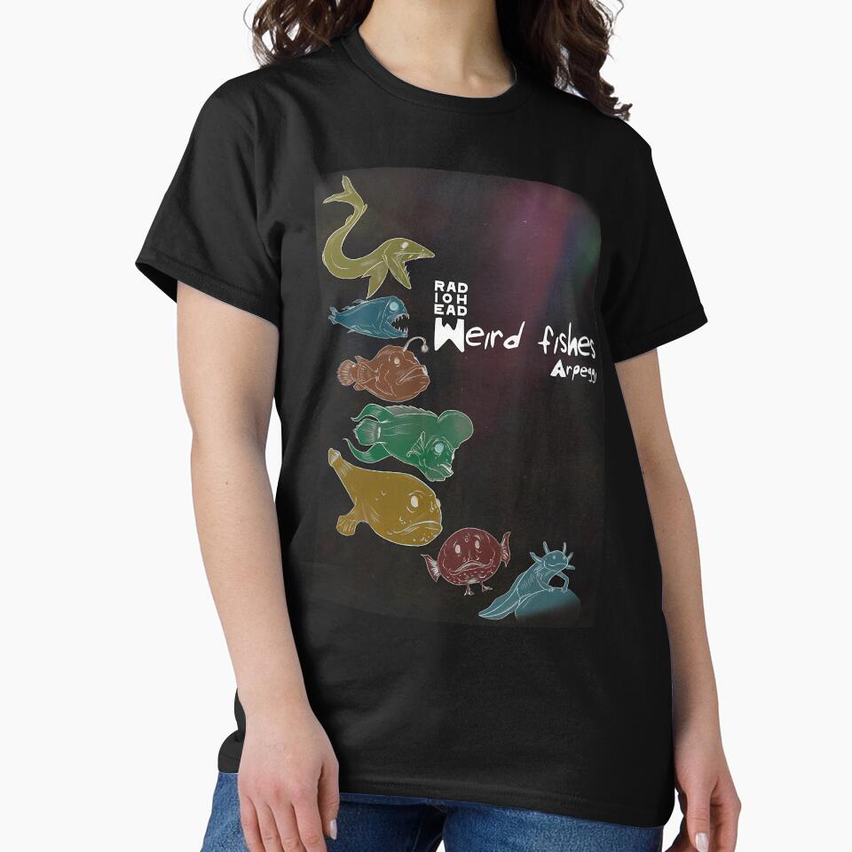 Radiohead Weird Fishes - Alternative Art Poster by BRIAMMERMAN