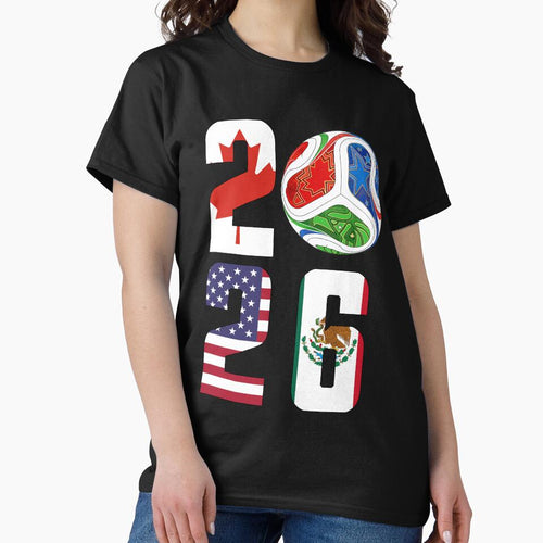 2026 Football Host Nations Canada USA Mexico Design by THAT'S WHAT TEE SAID