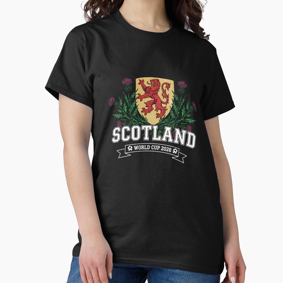 Scotland World Cup 2026 - Tartan Army Football Fan, USA Mexico Canada, Sports Souvenir T-Shirt_84153702 by KTY-NUSS