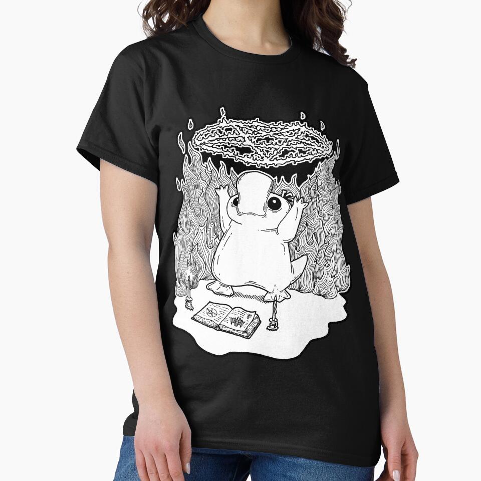 Cultist Duck Anime Monster - Video Game Inspired Art by MechanicalPen