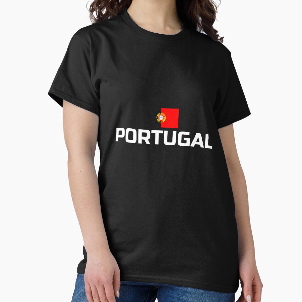Portugal flag T-Shirt_83881667 by RKdrawings