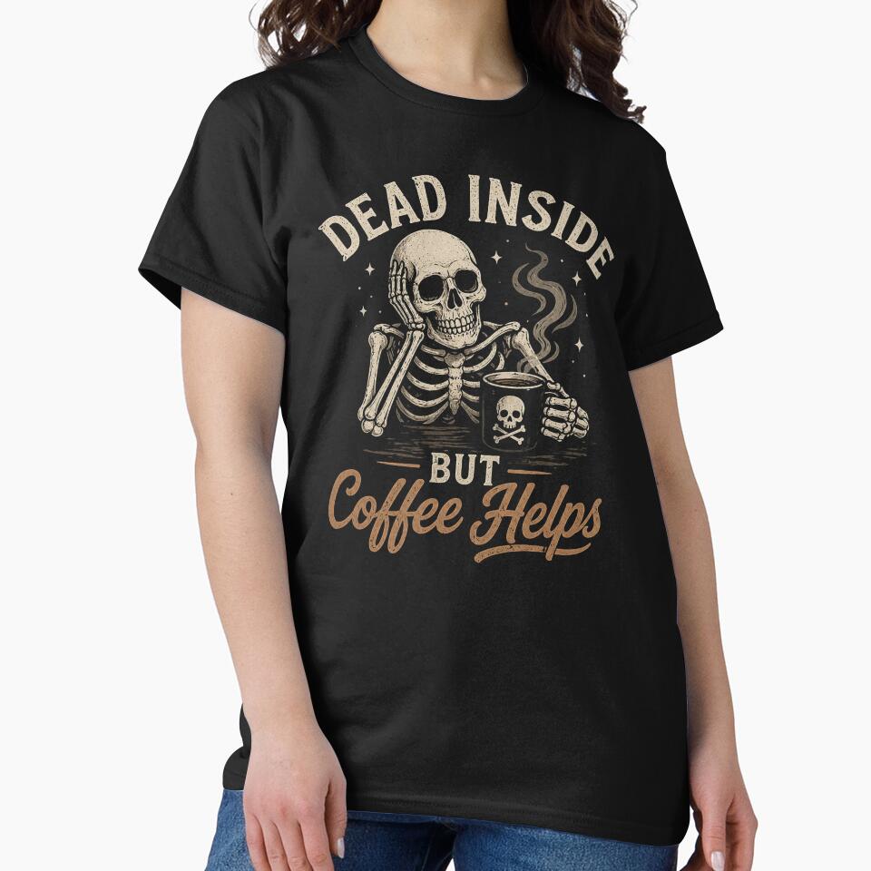 Coffee Helps Skeleton Design For Everyday Office Life and Home Office by EichStore